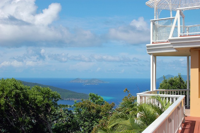 secluded US Virgin Islands