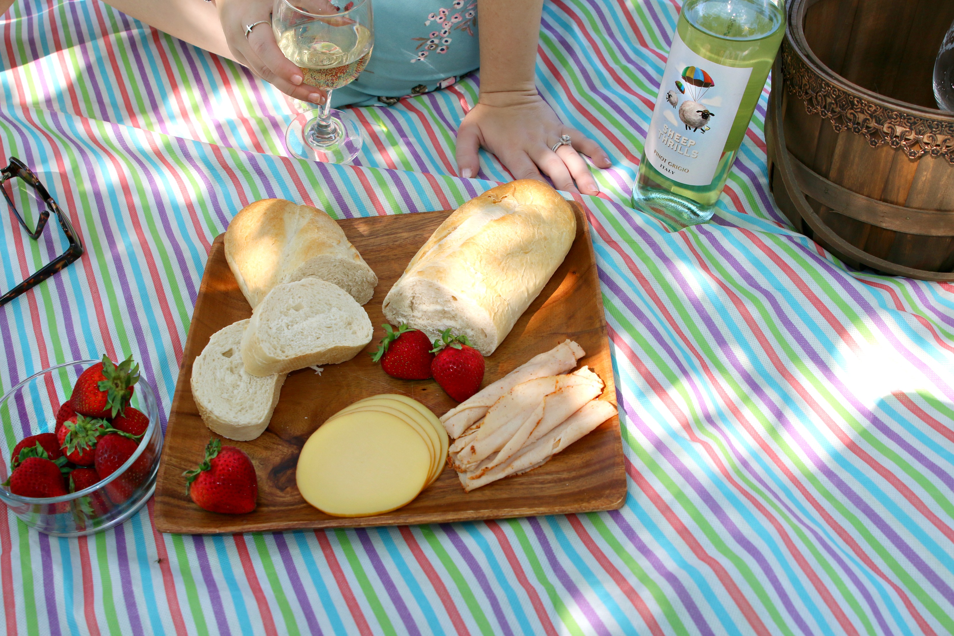 relaxing picnic