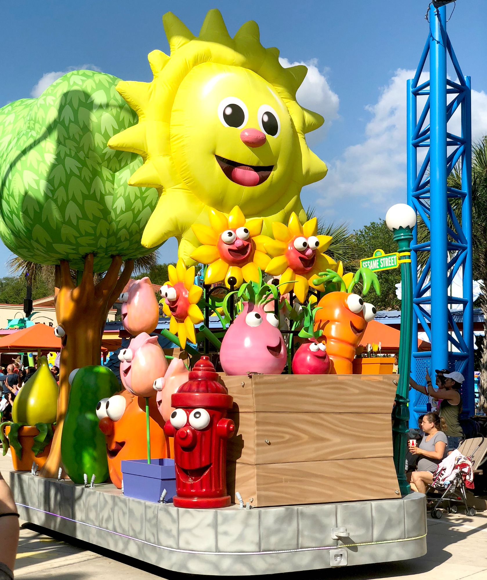how to get to Sesame Street float
