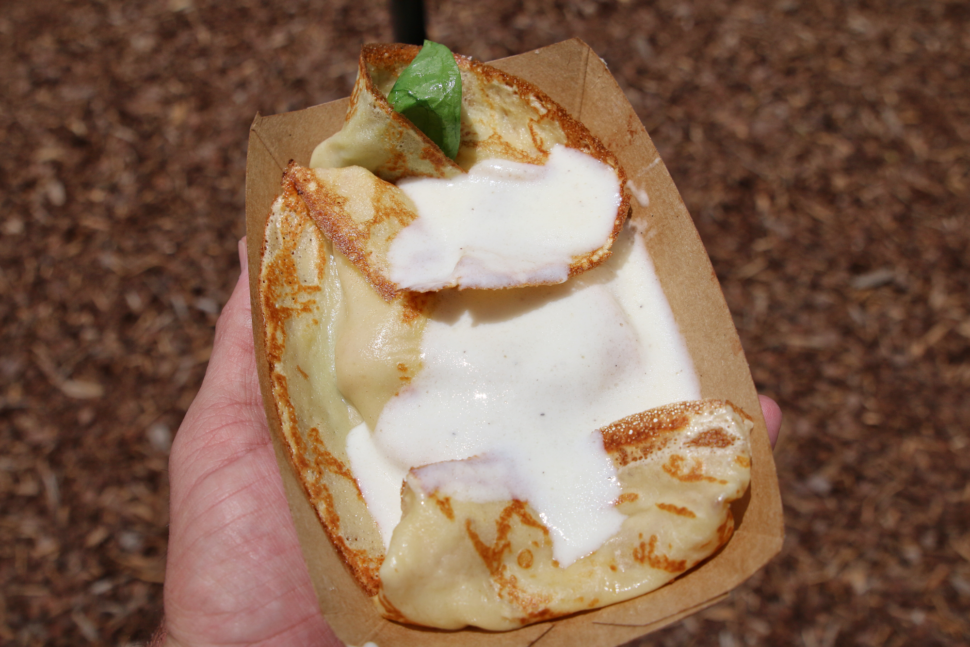 crepe from food festival
