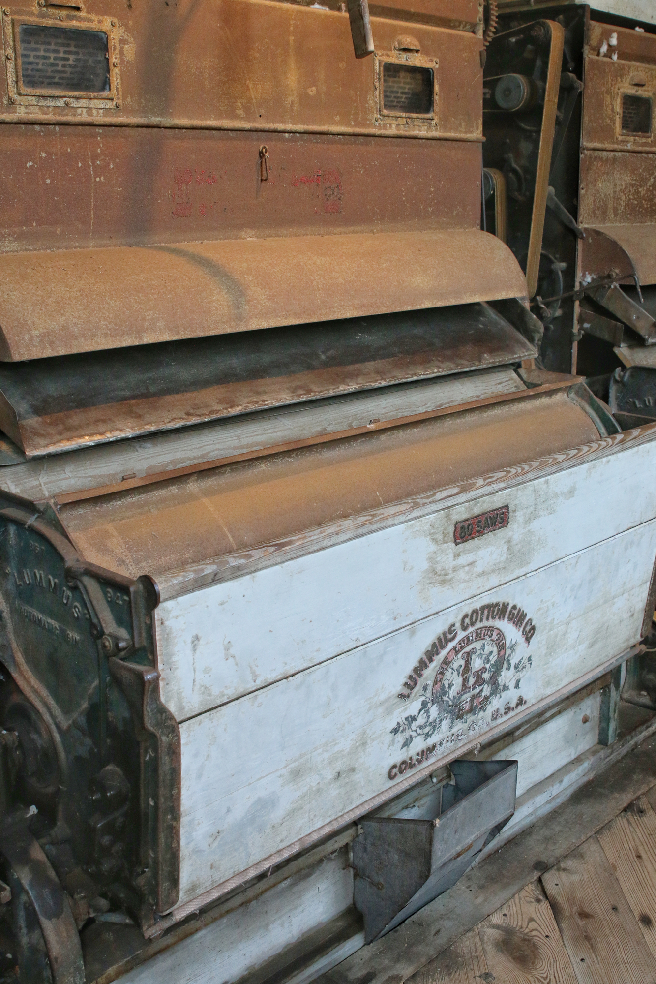 see how the cotton gin process works