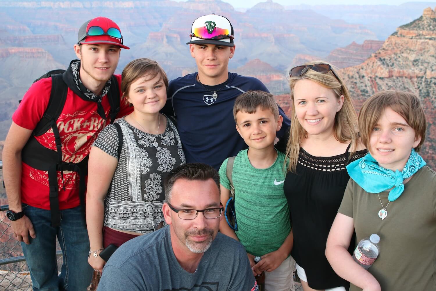 Family Trip to Grand Canyon